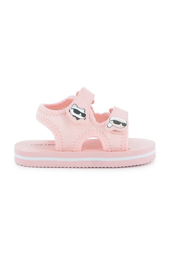 Παιδικά σανδάλια Karl Lagerfeld Z31183.28.30 ροζ SS26