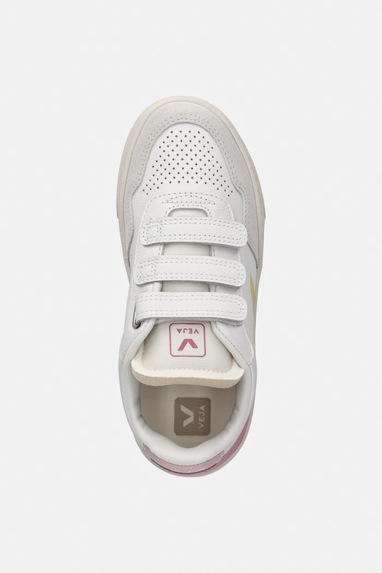 Veja Small V-90 sneakersy dziecięce skórzane biały SX2021510C.28.35