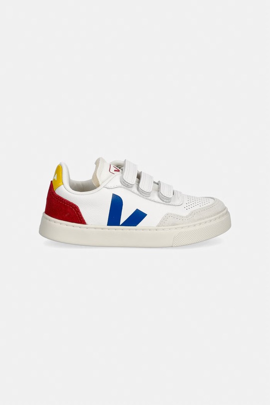 Veja Small V-90 sneakersy dziecięce skórzane SX2021511C.21.27 biały SS26