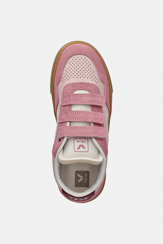 Veja Small V-90 sneakersy dziecięce skórzane różowy SX2021515C.28.35