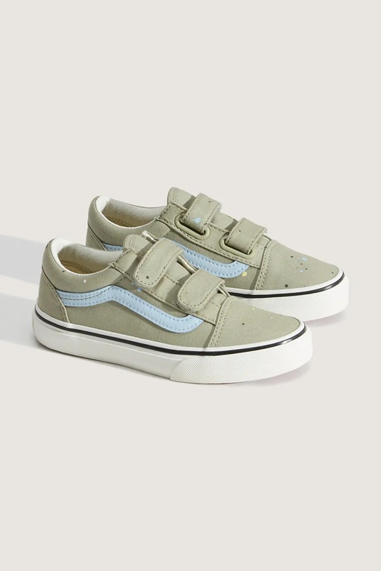Vans OLD SKOOL tenisówki dziecięce VN000CYAFSG1 szary SS26