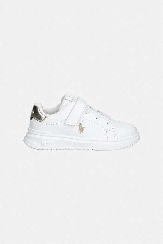 Polo Ralph Lauren HERITAGE COURT SUPER PS sneakersy dziecięce RL04251102 biały SS26