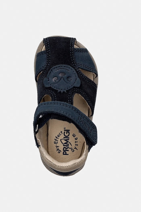 Primigi sandały dziecięce skórzane granatowy 1365700.20.24