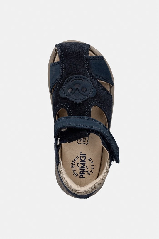 Primigi sandály s výřezy dětské kožené námořnická modř 1365700.25.29