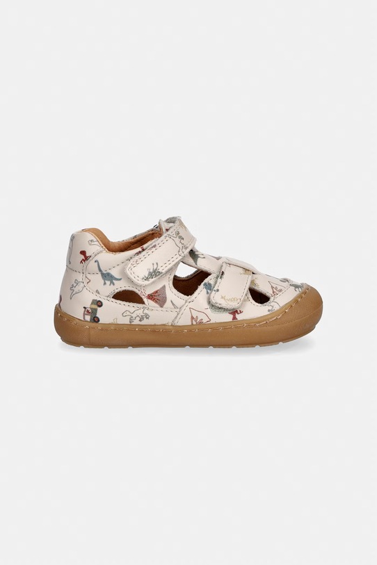 Froddo sandali per bambini in pelle OLLIE SANDAL G2150186.19.24.K beige SS26