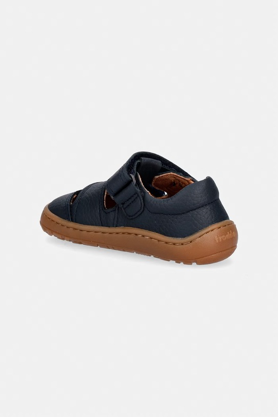 Chłopiec Froddo sandały dziecięce skórzane BAREFOOT SANDAL G3150291.20.24 granatowy