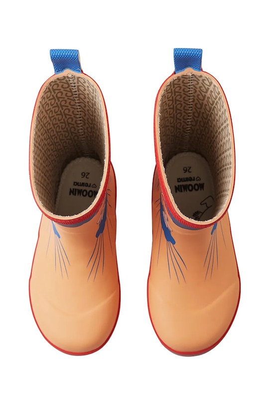 Reima kalosze dziecięce Moomin Magisk 5400001B.PPY2 pomarańczowy