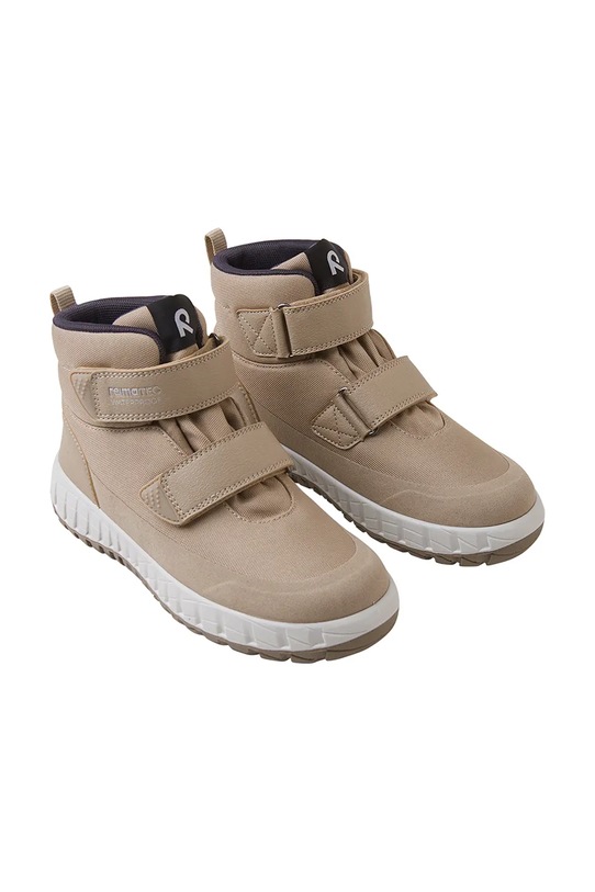 Παιδικά sneakers Reima Patter 2.0 απομίμηση λείου δέρματος μπεζ 5400042A.PPY2