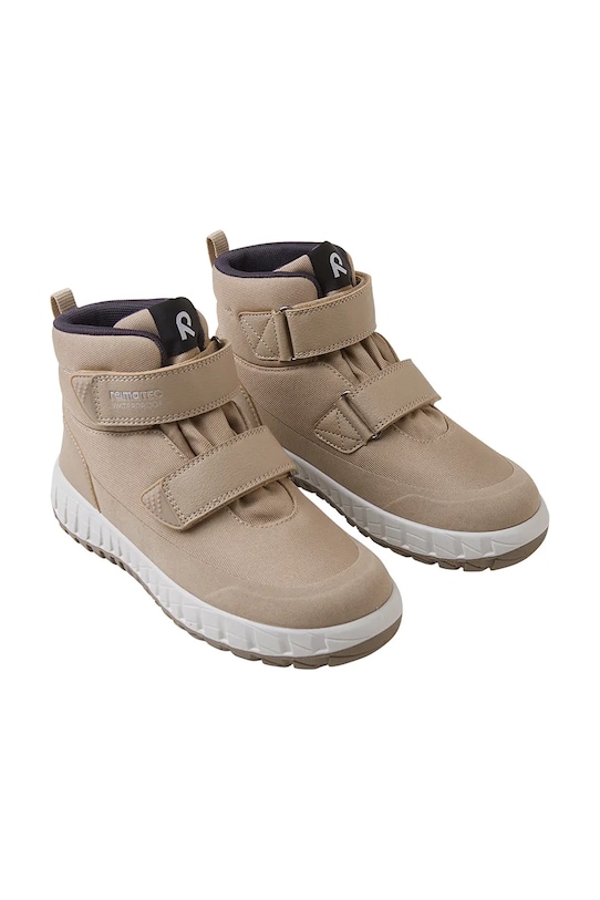 Παιδικά sneakers Reima Patter 2.0 απομίμηση λείου δέρματος μπεζ 5400042A.PPY2