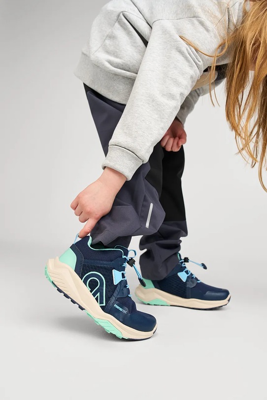 Reima sneakersy dziecięce Kiritin imitacja skóry licowej niebieski 5400134B.PPY2