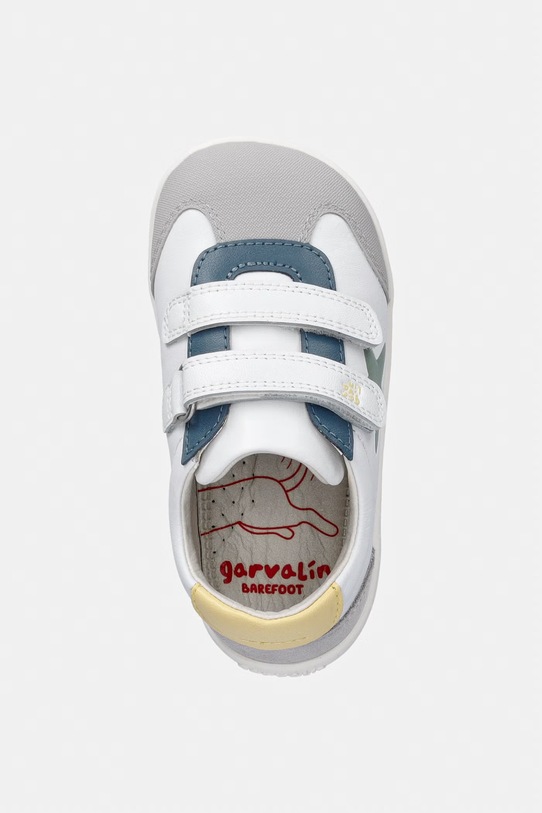 Παιδικά δερμάτινα sneakers Garvalin λευκό 262320.19.23