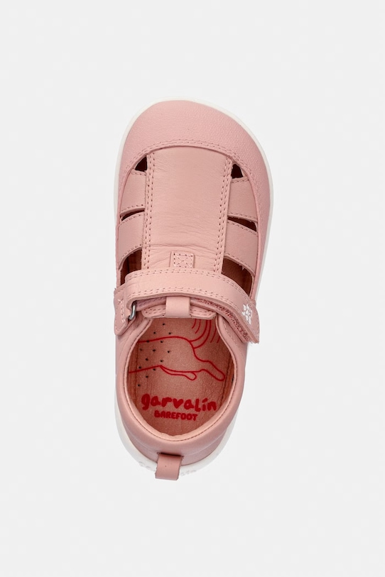 Detské kožené poltopánky Garvalin ružová 262323.24.26