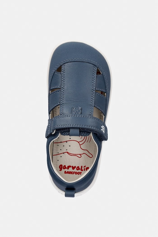 Detské kožené poltopánky Garvalin tmavomodrá 262323.24.26