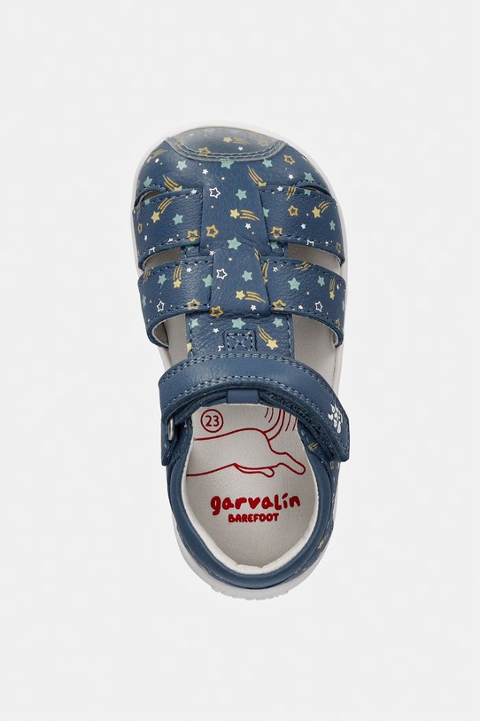 Garvalin σανδάλια παιδικά δερμάτινα μπλε 262327.19.23