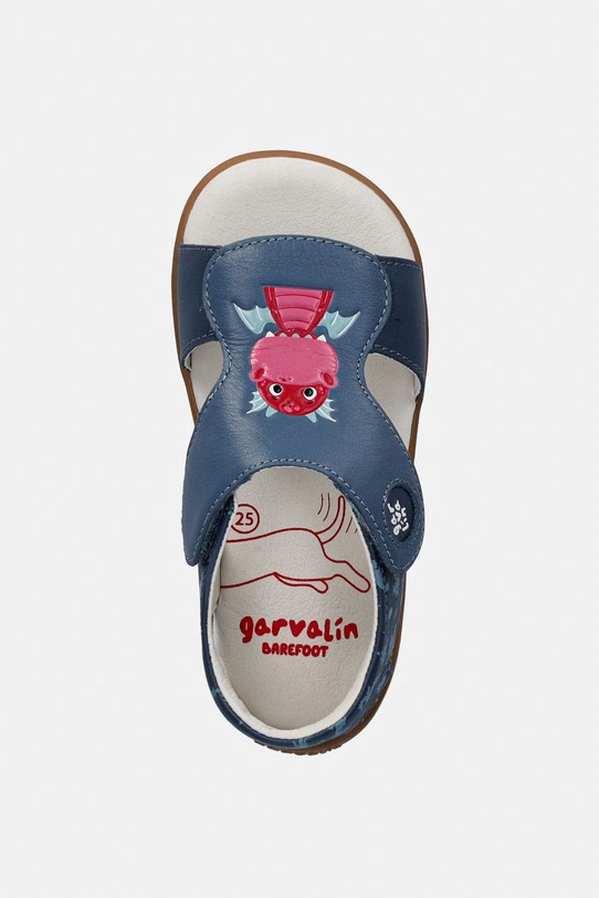 Garvalin sandały dziecięce skórzane granatowy 262330.24.26
