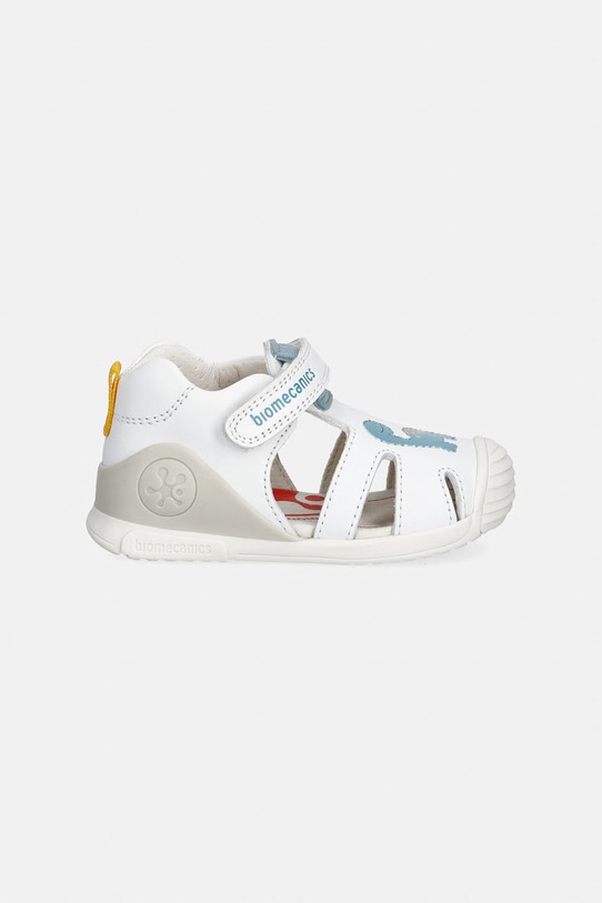 Dječaci Biomecanics sandale za djecu kožne 262126 bijela