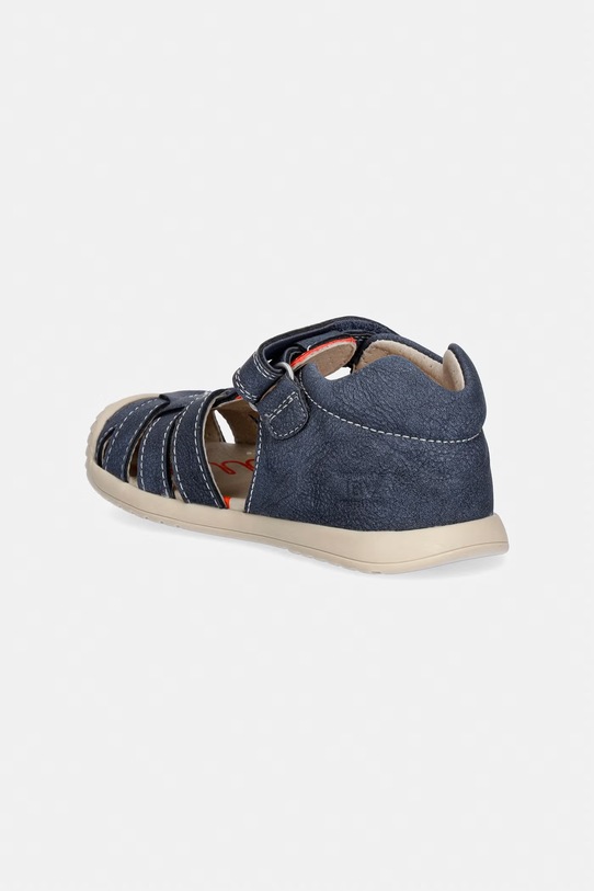 Κοριτσίστικα Παιδικά δερμάτινα σανδάλια Biomecanics 262131. μπλε