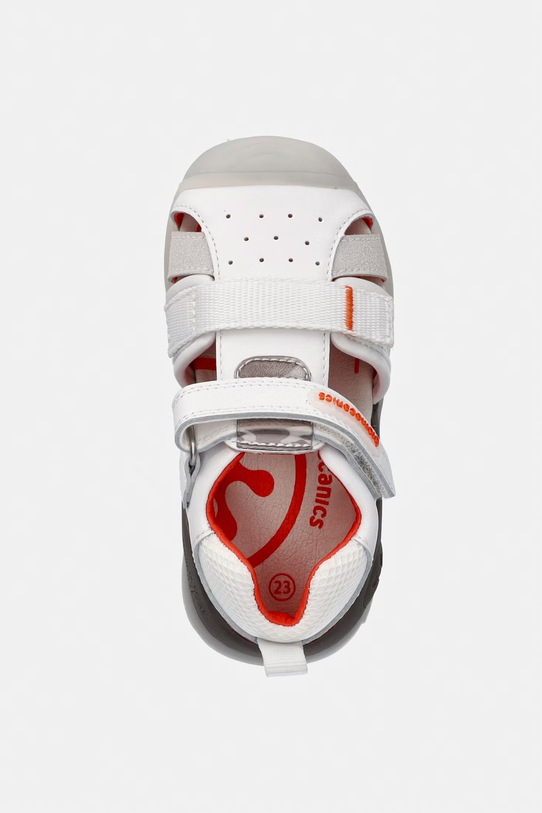 Παιδικά δερμάτινα σανδάλια Biomecanics λευκό 262124
