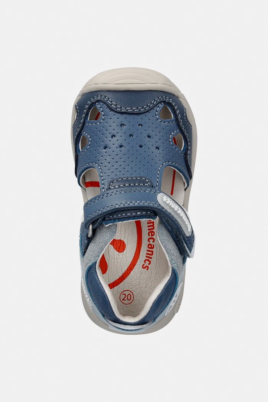 Biomecanics sandały dziecięce skórzane niebieski 262128