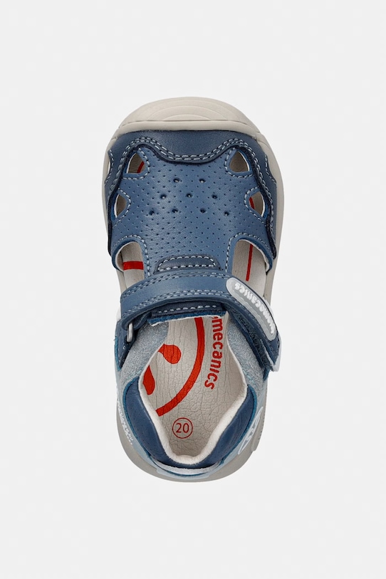 Biomecanics sandały dziecięce skórzane niebieski 262128