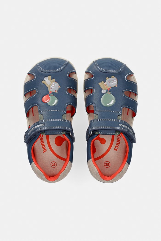 Biomecanics sandały dziecięce skórzane 262167.24.26 granatowy SS26