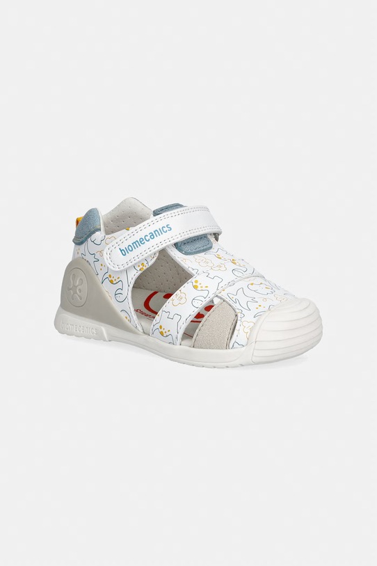 Biomecanics sandały dziecięce skórzane biały 262125