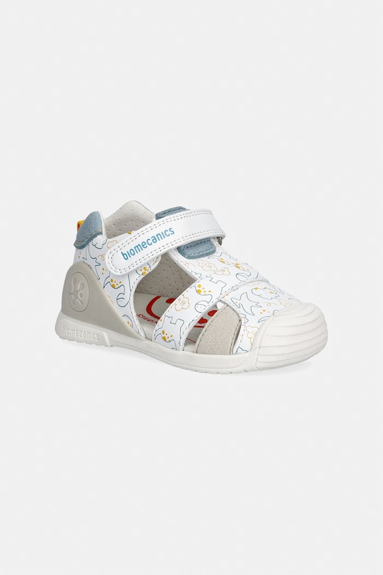Biomecanics sandały dziecięce skórzane biały 262125