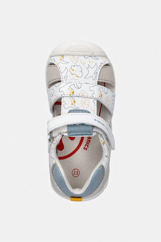 Biomecanics sandały dziecięce skórzane biały 262125