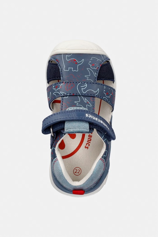 Biomecanics sandały dziecięce skórzane granatowy 262125