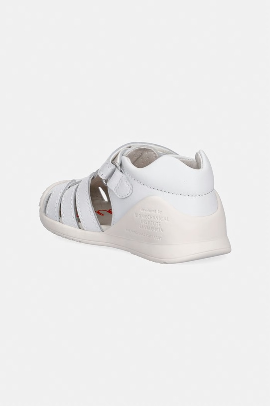 Κοριτσίστικα Παιδικά δερμάτινα σανδάλια Biomecanics 262115 λευκό