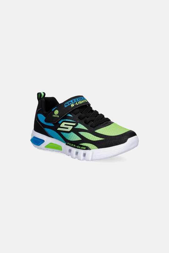 Skechers sneakers pentru copii FLEX-GLOW - DEZLOM textil albastru 400016L