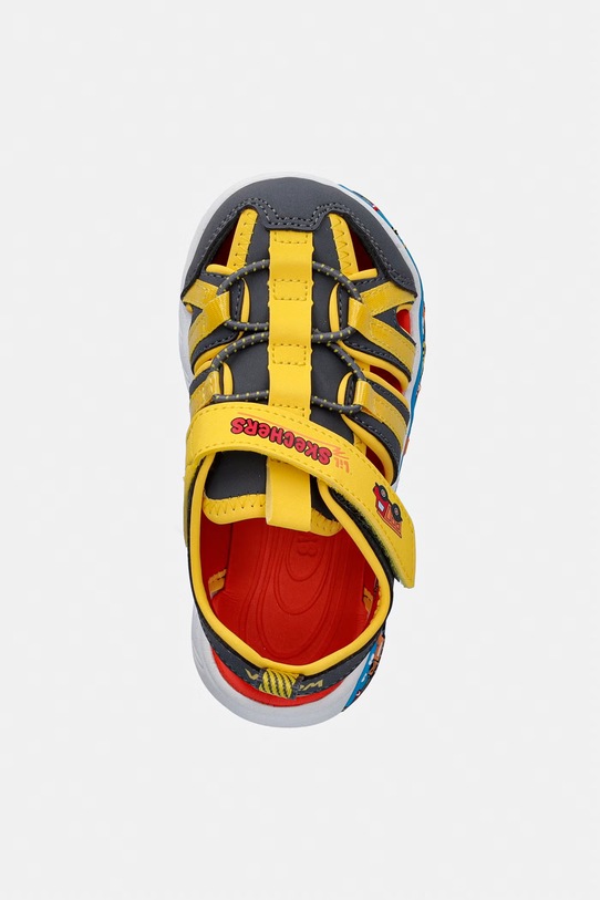 Skechers sandały dziecięce PLAY SCENE SPLASH żółty 407041N