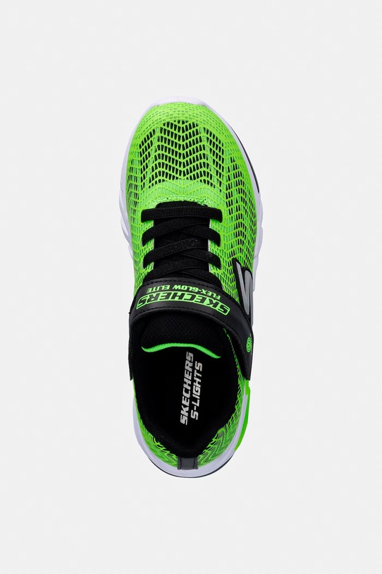 Skechers FLEX-GLOW ELITE-VORLO sneakersy dziecięce zielony 400137L