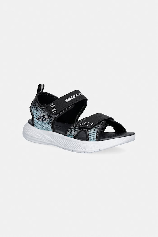 Skechers sandały dziecięce MICROSPEC-SPLASH czarny 407034L