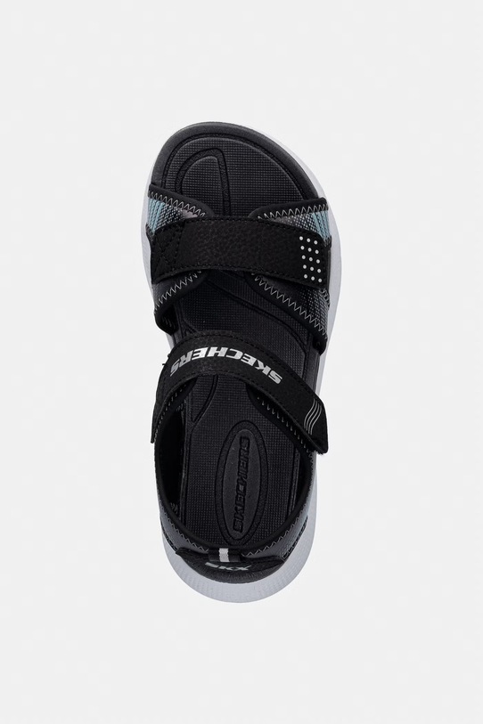 Skechers sandały dziecięce MICROSPEC-SPLASH czarny 407034L