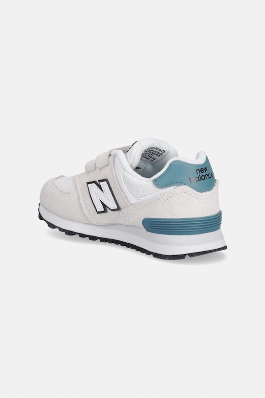 Chłopiec New Balance 574 sneakersy dziecięce P5746WH szary