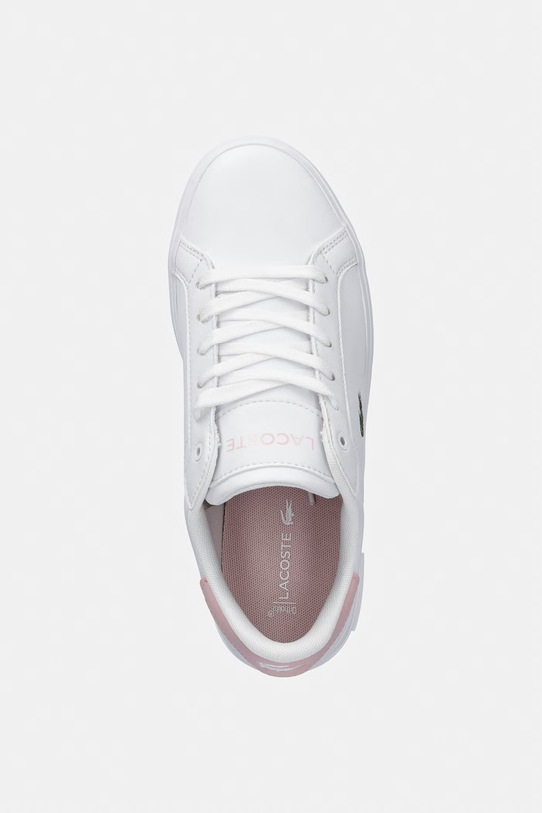 Lacoste sneakersy dziecięce biały 50SUJ0020