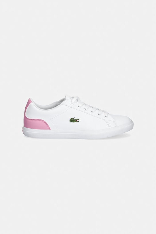 Lacoste sneakersy dziecięce 40CUJ0013 biały SS26