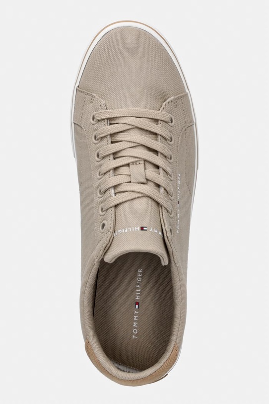 Tommy Hilfiger VULC CORE LONG LACE tenisówki męskie beżowy FM0FM05688