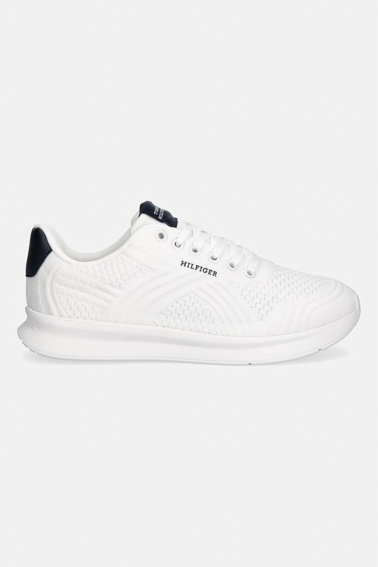 Tommy Hilfiger LIGHTWEIGHT RUNNER MIX sneakersy męskie FM0FM05755 biały SS26