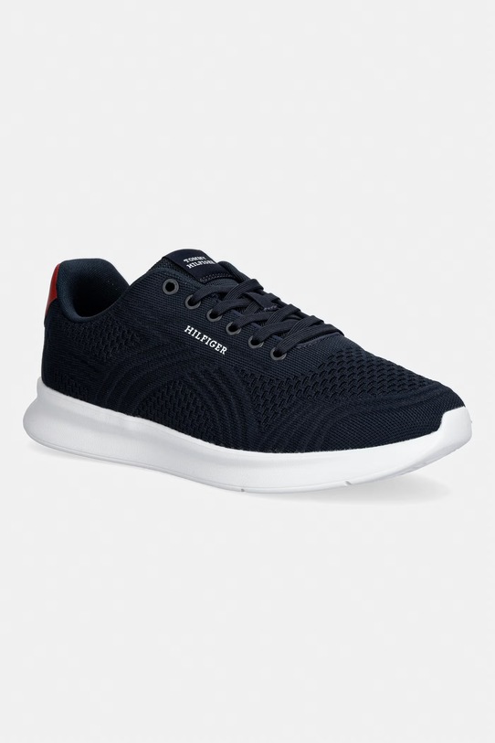 Tommy Hilfiger LIGHTWEIGHT RUNNER MIX sneakersy męskie granatowy FM0FM05755
