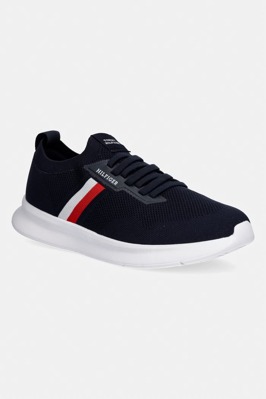 Tommy Hilfiger LIGHTWEIGHT KNITTED RUNNER sneakersy męskie granatowy FM0FM05756