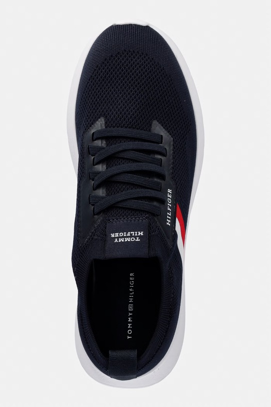 Tommy Hilfiger LIGHTWEIGHT KNITTED RUNNER sneakersy męskie granatowy FM0FM05756