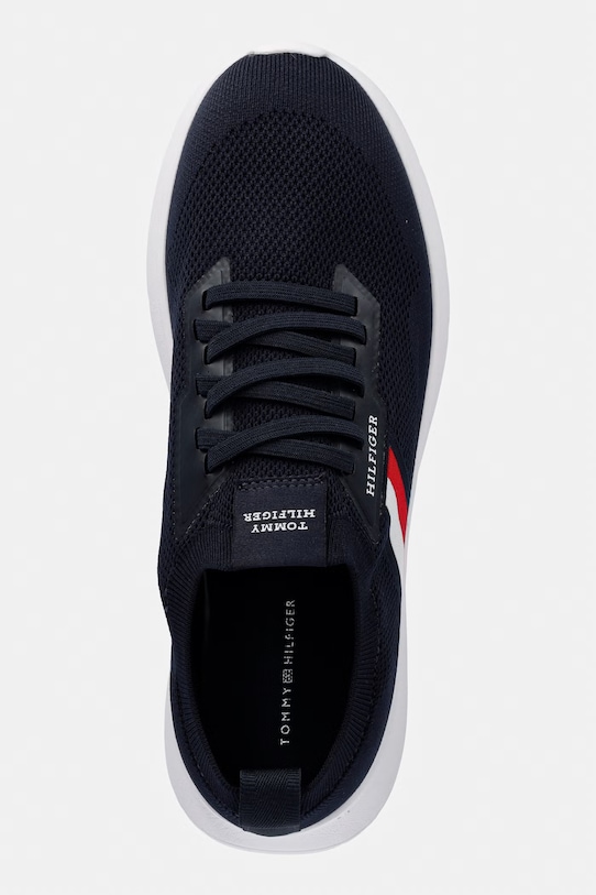 Tommy Hilfiger LIGHTWEIGHT KNITTED RUNNER sneakersy męskie granatowy FM0FM05756