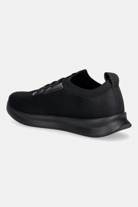 Obuwie Tommy Hilfiger LIGHTWEIGHT KNITTED RUNNER sneakersy męskie FM0FM05756 czarny