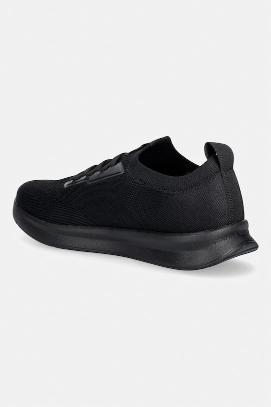Obuwie Tommy Hilfiger LIGHTWEIGHT KNITTED RUNNER sneakersy męskie FM0FM05756 czarny