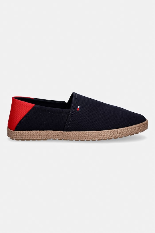 Tommy Hilfiger espadryle męskie CORE HILFIGER ESPADRILLE TEXTILE FM0FM05792 granatowy SS26