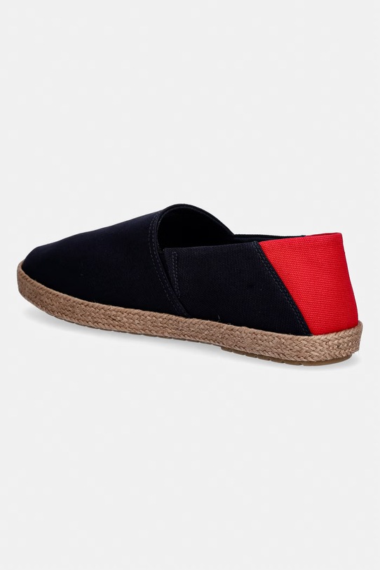Obuwie Tommy Hilfiger espadryle męskie CORE HILFIGER ESPADRILLE TEXTILE FM0FM05792 granatowy