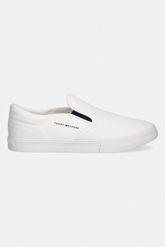 Tommy Hilfiger VULC CORE SLIP ON tenisówki męskie FM0FM05689 biały SS26
