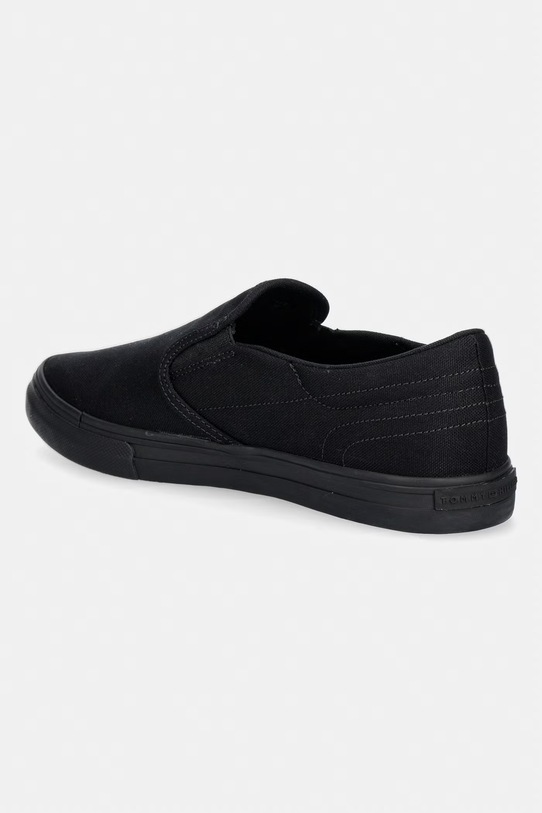 Παπούτσια Tommy Hilfiger VULC CORE SLIP ON πάνινα sneakers Ανδρικά FM0FM05689 μαύρο